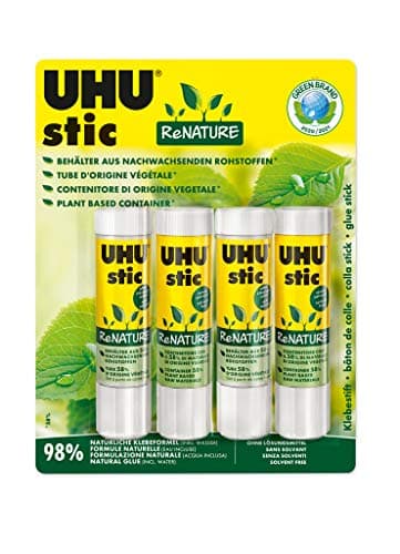 Image of UHU stic ReNATURE 4x21g BLISTER