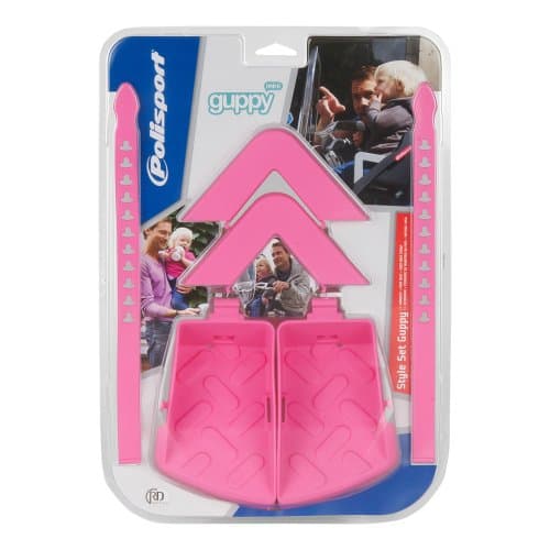 Image of Polisport Kids Guppy Mini Seat Style Set - Pink