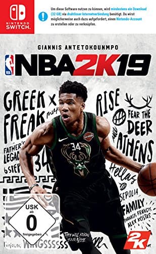 Image of NBA 2K19 (German Box - Multi lang in Game) /Switch