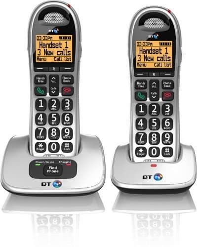 Image of BT 069265 - 4000 BIG BUTTON DECT TWIN