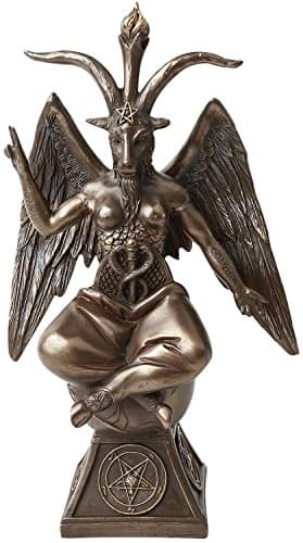 Image of Nemesis Now Baphomet Bronze Figurine 29.5cm, Resin