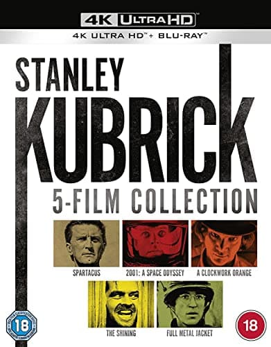 Image of Stanley Kubrick: 5-film Collection [4K Ultra HD] [] [Blu-ray] [Region Free] [1960]