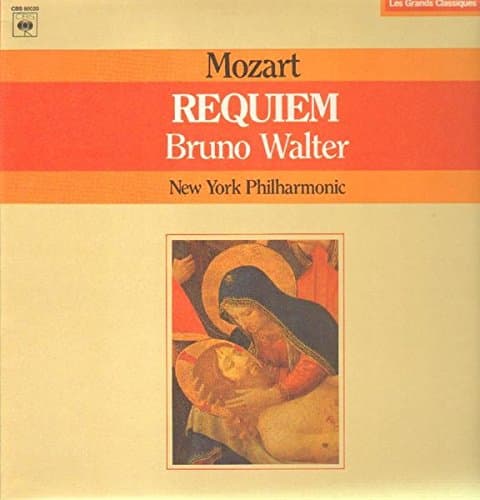 Image of Wolfgang Amadeus Mozart / Bruno Walter - Requiem, K. 626 - CBS - 60020, Les Grands Classiques - CBS 60020