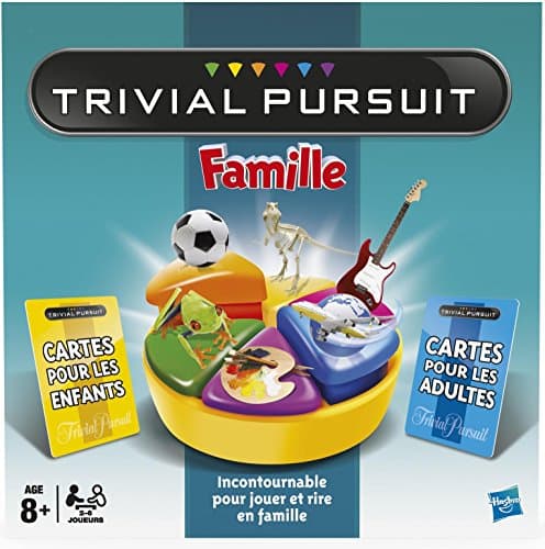 Image of Hasbro 730135960 Trivial Pursuit Family Board Game