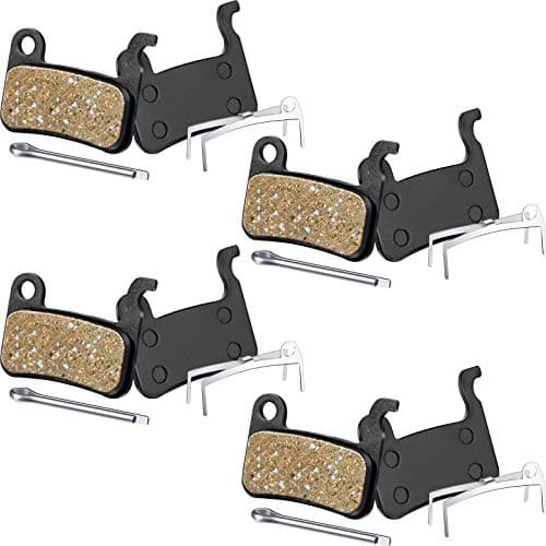 Image of 4 Pairs Resin Brake Pads Bicycle Disc Brake Pads Compatible with Shimano Deore XT XTR LX SLX Hone Alfine Saint Disc Brake