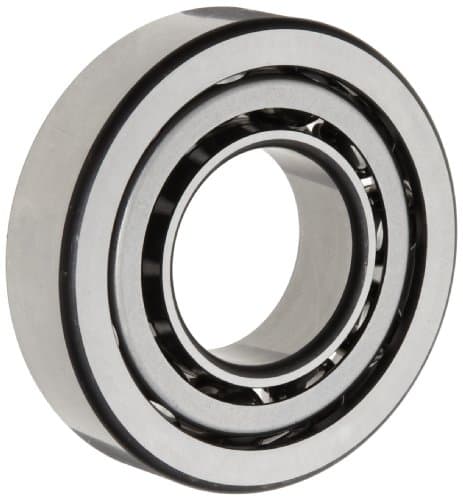 Image of FAG 7305B-TVP Angular Contact Ball Bearing, Single Row, Open, 40° Contact Angle, Polyamide/Nylon Cage, Normal Clearance, Metric, 25mm ID, 62mm OD, 17mm Width, 14000rpm Maximum Rotational Speed, 3650lbf Static Load Capacity, 6000lbf Dynamic Load Capacity,