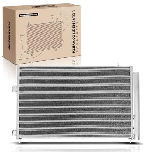 Image of Frankberg AC Condenser Air Conditioning Compatible with RA.V 4 IV A4 20L-.25L 2012-2024 RA.V 4 IV Van A4 2.0L 2.2L 2018-2024 Replace# 884600R030
