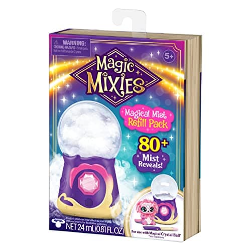 Image of Magic Mixies 14687 Magical Mist and Spells Refill Pack for Magical Crystal Ball, Multicolor