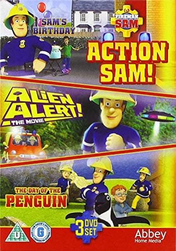 Image of Fireman Sam -- Action Sam Triple DVD Set