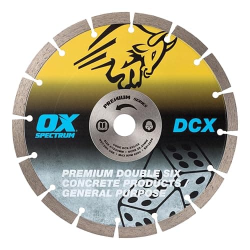 Image of OX Spectrum Premium Double Six Diamond Blade - GP - 230/22.23mm