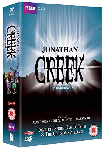 Image of Jonathan Creek Complete Series 1 - 4 & The Christmas Specials Box Set [DVD]