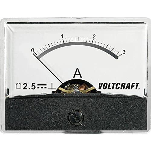 Image of VOLTCRAFT AM-60X46/3A/DC Built-in Meter AM-60X46/3A/DC 3A Rotary Coil