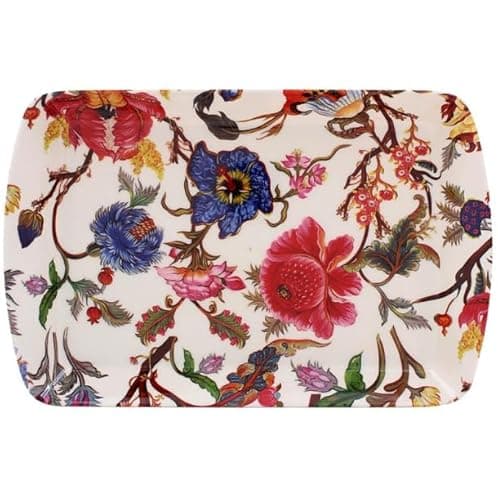 Image of Lesser & Pavey British Designed Serving Tray | Dinner Tray For Multiple Uses Around The Home | Trays For Food Serving Or Drinks Serving | Anthina Small Serving Tray
