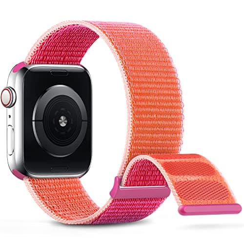 Image of DigiHero Sport Nylon Straps Compatible with Apple Watch Straps 40mm 42mm 44mm 41mm 45mm 46mm 38mm, Adjustable Breathable Women Men Braided Strap for iWatch Series 11 10 9 8 7 6 5 4, SE 3 2 1
