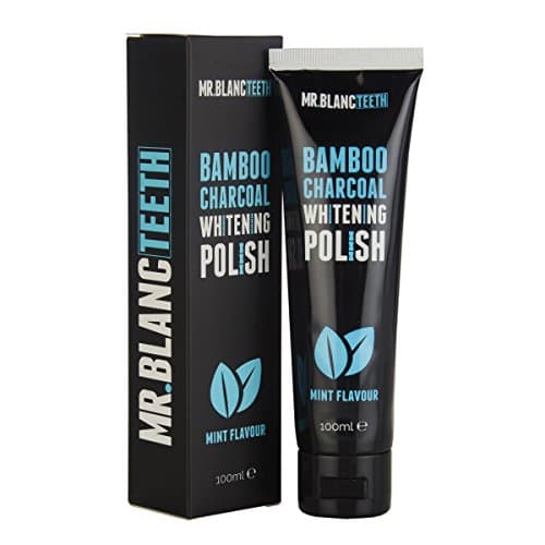 Image of Mr Blanc Teeth Bamboo Charcoal Polish - Natural Teeth Whitening Polish
