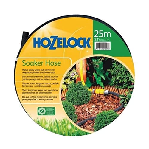 Image of HOZELOCK - Porous Hose 25 m : Microporous Hose for Economical Watering, Without Wasting Water. Ideal for Flowerbeds, Vegetable Gardens and Greenhouses: Ready to Use [6764P0000]