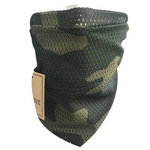Image of QMFIVE Tactical Camouflage Scarf, Men and Women Multi-purpose Military Headband Style Head Wrap Face Mesh Neckerchief,WL,150 x 40cm / ~50 x 13 inch
