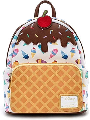 Image of Loungefly Disney Princess - Ice Cream Women Mini Backpacks Multicolour, Faux Leather,