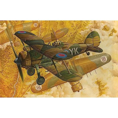 Image of Roden 408 Gloster Gladiator Mk. I Model Kit