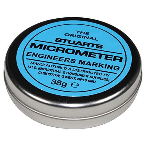 Image of Stuarts Micrometer Engineers Marking Blue (2 Tins, Blue)