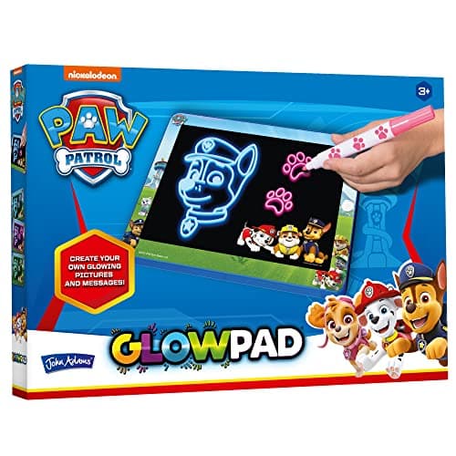 Image of John Adams | PAW Patrol GLOWPAD light-up drawing pad: Bring your pictures to life! | Arts & crafts | Ages 3+