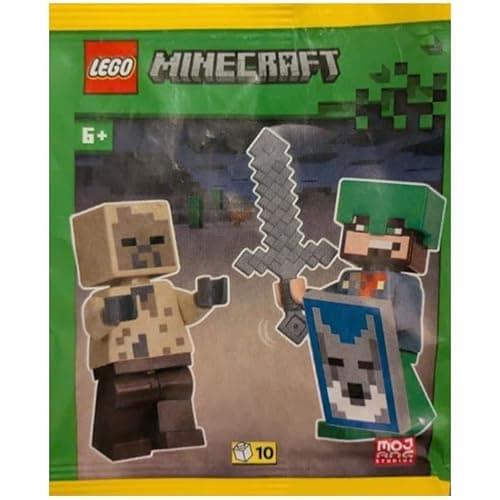 Image of LEGO Minecraft Hero with Husk Minifigures Paper Bag Set 662511