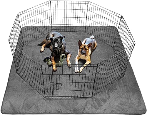 Image of Dog Pee Pad Washable Extra Large 182x182cm Instant Absorb Training Pads Non-Slip Pet Playpen Mat Waterproof Reusable Floor Mat for Puppy/Senior Dog Whelping Incontinence Housebreaking