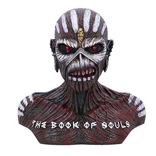 Image of Nemesis Now Officially Licensed Iron Maiden The Book of Souls Bust Box (Small) Brown, 11.5cm
