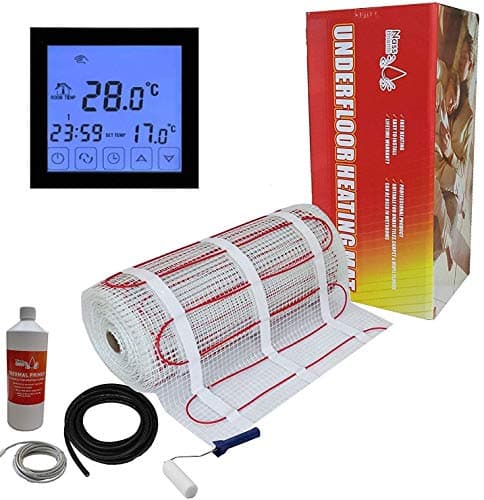 Image of Nassboards Premium Pro Electric Underfloor Heating mat kit 200w per m² - Red Box