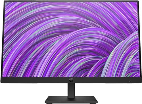 Image of HP 22 Inch FHD Monitor | Full HD IPS | 75hz | 250 Nits | 1000:1 Contrast | Dual Speakers | Height & Tilt Adjustable | 1x HDMI, 1x DP, 1 x VGA | Black | P22h