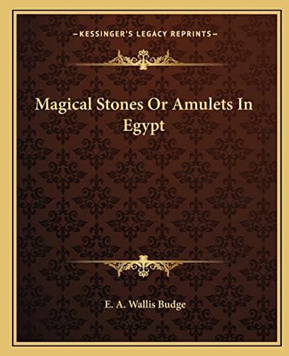 Image of Magical Stones Or Amulets In Egypt