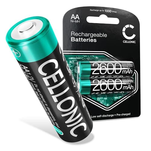 Image of CELLONIC 2x Battery for GPS/Navigation Compatible with Garmin eTrex 32x, Montana 700, eTrex 30, 010-11874-00 - (2600mAh, 1.2V)