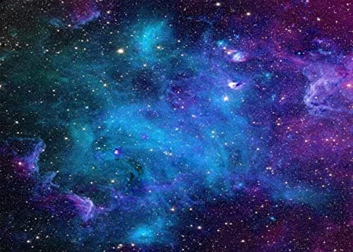Image of BELECO 7x5ftFabric Cosmic Galaxy Backdrop Wall Décor Starry Sky Milky Way Stars Backdrop Universe Space Theme Photo Background Galaxy Baby Shower Birthday Party Decorations Studio Photo Props