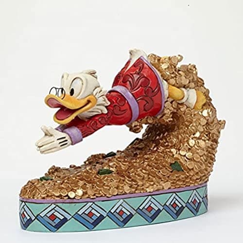 Image of Disney Traditions Treasure Dive - Scrooge McDuck Figurine