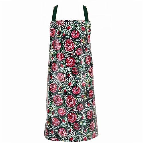 Image of Ulster Weavers - Rose Garden - Apron - PVC/Oilcloth - One Size in Pink