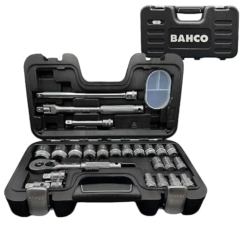 Image of Bahco S240 Black 24 Piece 1/2" Drive Socket Set 10-32mm - Limited Edition