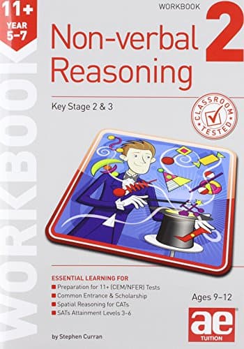 Image of 11+ Non-verbal Reasoning Year 5-7 Workbook 2: Including Multiple-choice Test Technique
