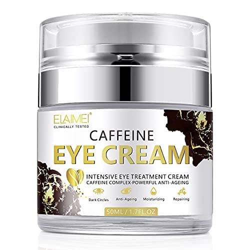 Image of Caffeine Eye Cream, Anti Ageing Eye Cream for Dark Circles, Puffiness & Crows Feet - Anti Wrinkle Eye Serum, Moisturizing