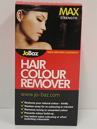 Image of 2 X JOBAZ HAIR COLOUR REMOVER MAX STRENGTH REMOVES DARKER SHADES COLOUR BUILD UP