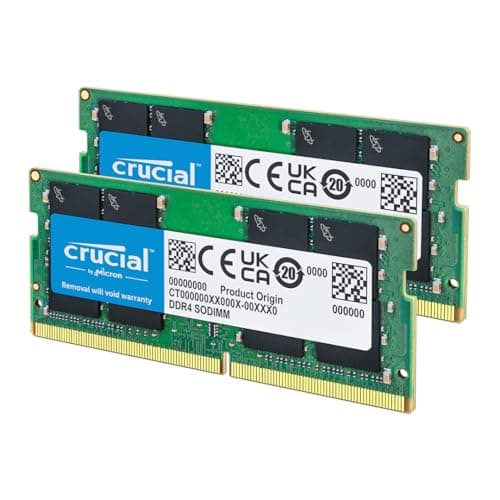 Image of Crucial DDR4 RAM 16GB Kit (2x8GB) 3200MHz SODIMM CL22, Laptop Computer Memory, Mini PC (or 2933MHz, 2666MHz) - CT2K8G4SFRA32A