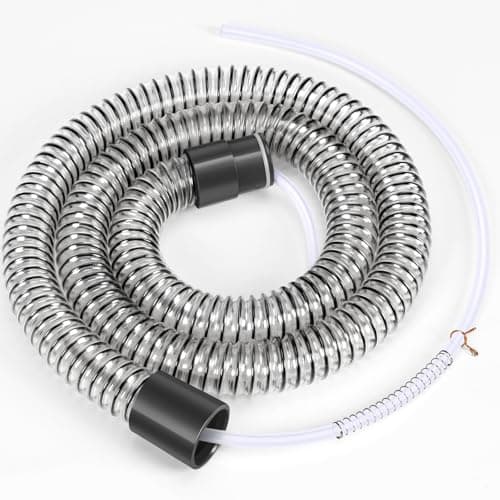 Image of Upgrade 1.37M Vacuum Hose Attachment for VAX SpotWash Spot Cleaner, Replacement Inner & Outer Tube for CDCW-CSXA, CDCW-CSXS, CDSW-MPDP, CDSW-MPXP, CDSW-MSXD, Extend Your Reach & Enhance Cleaning