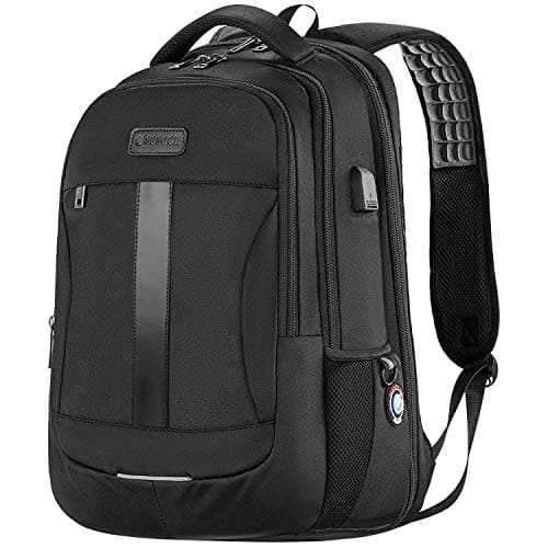 Image of Laptop Backpack, Anti-Theft Business Travel Work Computer Rucksack with USB Charging Port, Large Lightweight College High School Bag for Boy Men Women (15.6inch)