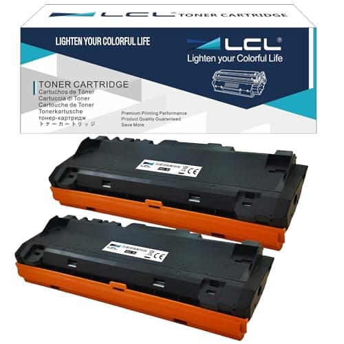 Image of LCL D116L Black Toner Cartridge Replacement for Samsung MLT-D116L MLT-D116S Replacement for Samsung Xpress M2835DW M2675FN M2885FW M2825ND M2625D M2875FD M2875FW M2825DW M2675 M2825 M2875 M2885 (2 PK)