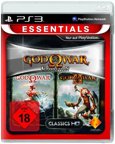 Image of God of War Collection 1 PS-3 Essential GoW 1 + 2 (PS2) [German Version]