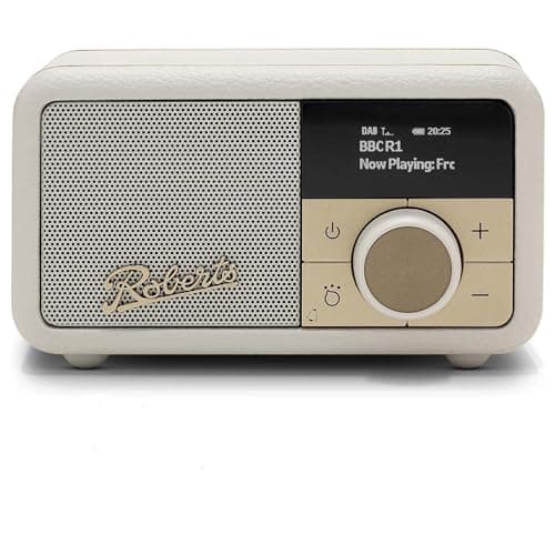 Image of Roberts Revival PETITE2 FM/DAB/DAB+ Digital Radio with Bluetooth, Pastel Cream
