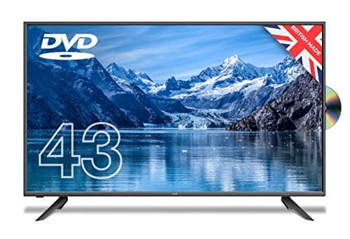 Image of Cello C4320F 43 inch Full HD LED TV with Built-in DVD player and Freeview HD Built in Satellite receiver 3 x HDMI and USB 2.0 to record Live TV Easy to Setup Non-Smart Made in the UK