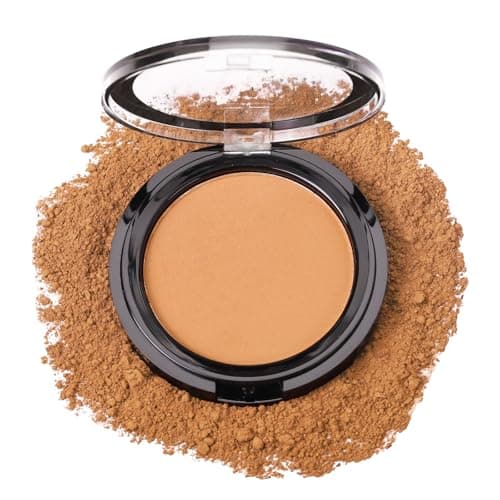 Image of Natural Bronzer for Mature Skin, Smooth & Ultra-Fine Bronzing Powder, Long-lasting 24H Wear, Shimmer Brick Pressed Bronzer, Natural Bronze Glow, Water & Sweat Resistant (Light Bronze)