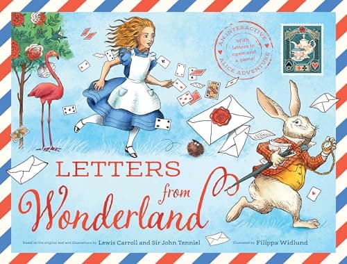 Image of Letters from Wonderland: An interactive Alice adventure with letters to open and a game!