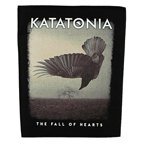 Image of Katatonia Back Patch Fall of Hearts Black rückenaufnäher unisex 36x29cm one size