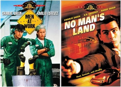 Image of A Charlie Sheen 2-Film Collection (Men at Work / No Man's Land) [DVD, 2-Pack]
